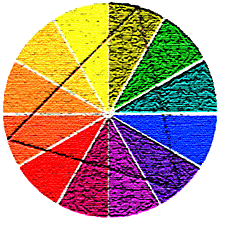 Watercolor colorwheel
